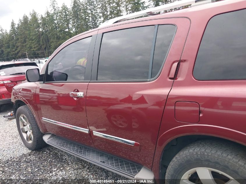 2011 Nissan Armada Sl VIN: 5N1AA0NC6BN609048 Lot: 40169451