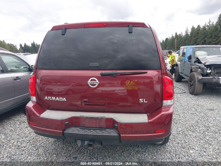 2011 Nissan Armada Sl VIN: 5N1AA0NC6BN609048 Lot: 40169451