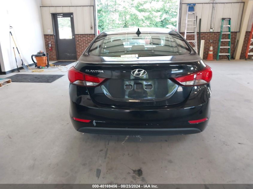 2015 Hyundai Elantra Se VIN: KMHDH4AE5FU310167 Lot: 40169456