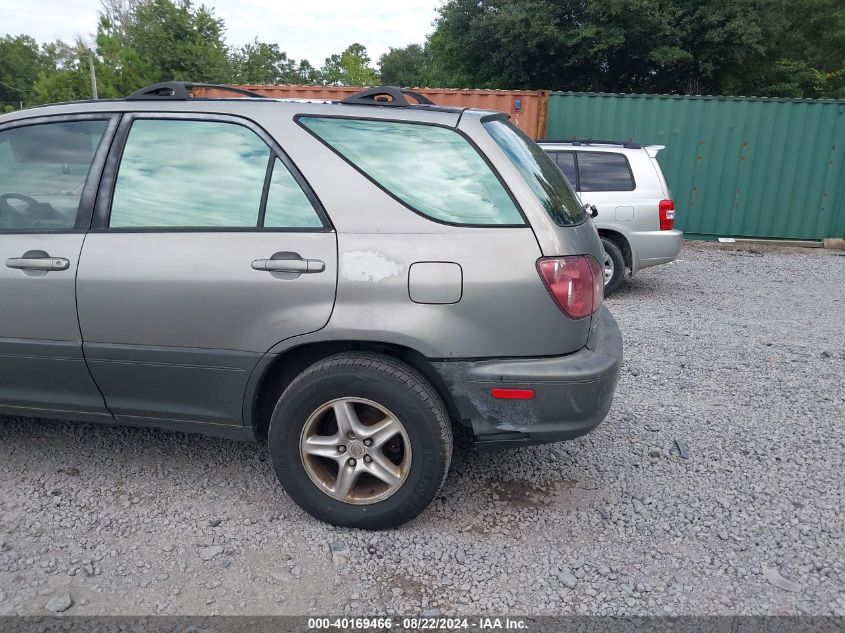 2000 Lexus Rx 300 VIN: JT6GF10U7Y0073911 Lot: 40169466