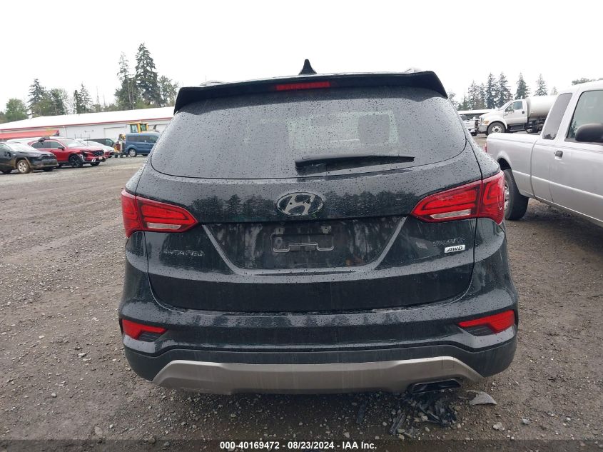 2017 Hyundai Santa Fe Sport 2.4L VIN: 5XYZUDLB6HG385568 Lot: 40169472