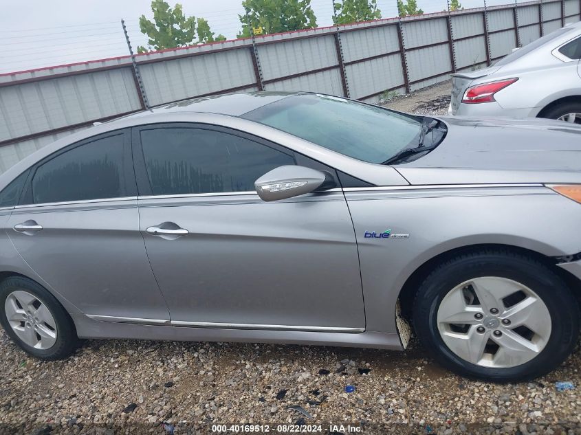 2012 Hyundai Sonata Hybrid VIN: KMHEC4A47CA047283 Lot: 40169512