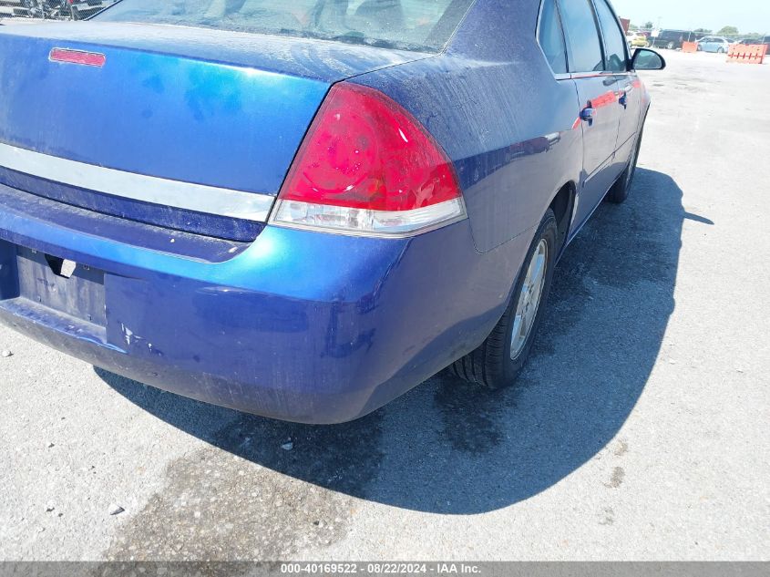 2006 Chevrolet Impala Lt VIN: 2G1WT55K669389565 Lot: 40169522