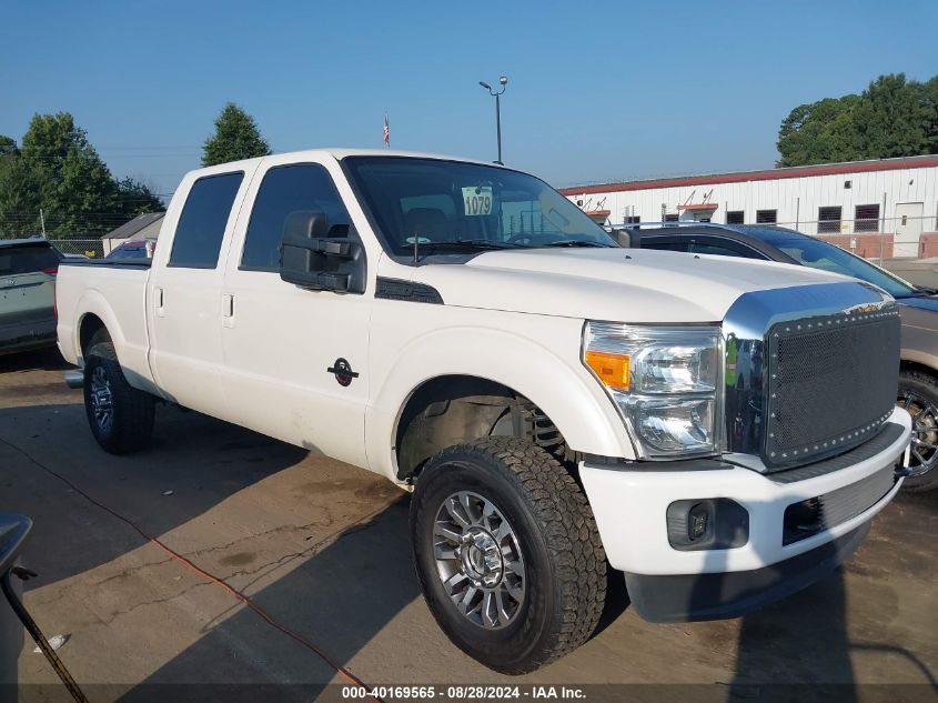 2012 Ford F-250 Lariat VIN: 1FT7W2BTXCEC36727 Lot: 40169565