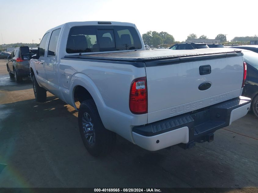 2012 Ford F-250 Lariat VIN: 1FT7W2BTXCEC36727 Lot: 40169565