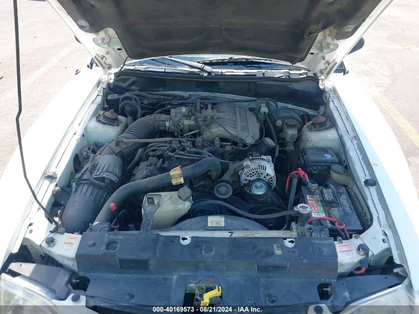 1998 Ford Mustang VIN: 1FAFP4048WF213760 Lot: 40169573