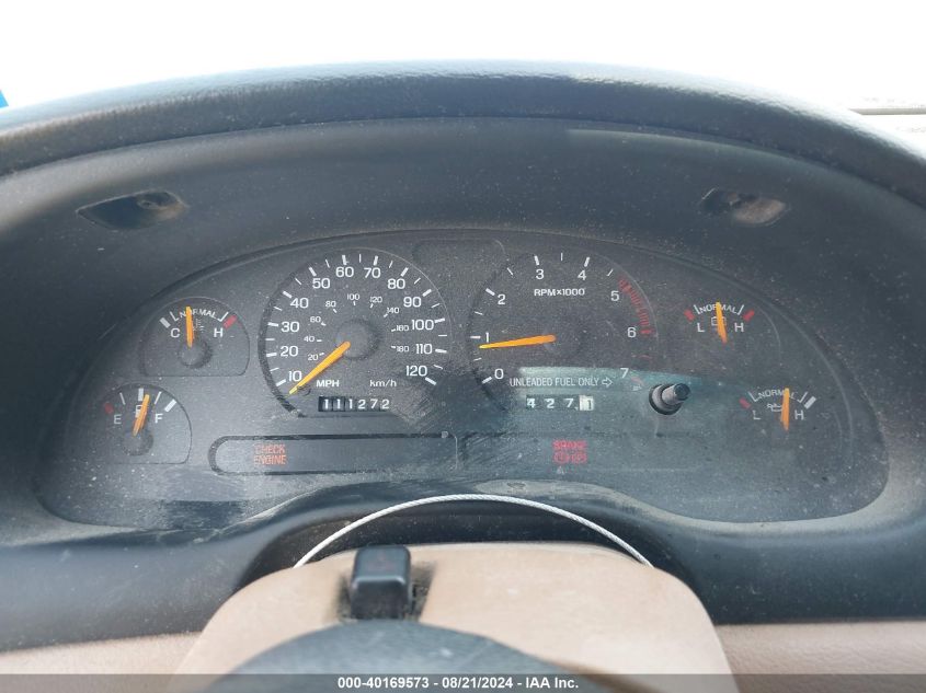 1998 Ford Mustang VIN: 1FAFP4048WF213760 Lot: 40169573