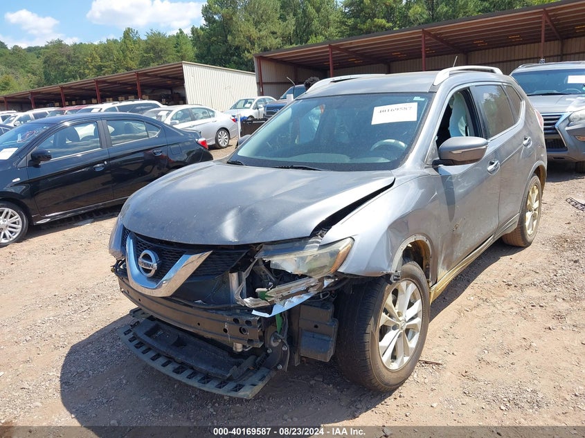 2015 NISSAN ROGUE SV - KNMAT2MT1FP501765