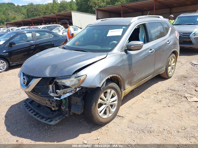2015 NISSAN ROGUE SV - KNMAT2MT1FP501765
