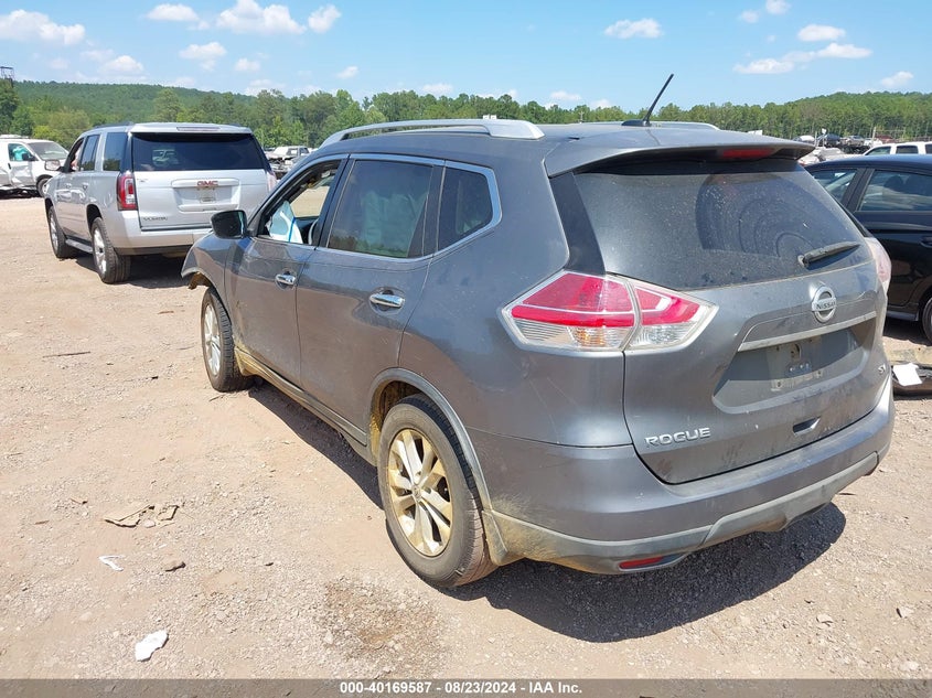 2015 NISSAN ROGUE SV - KNMAT2MT1FP501765