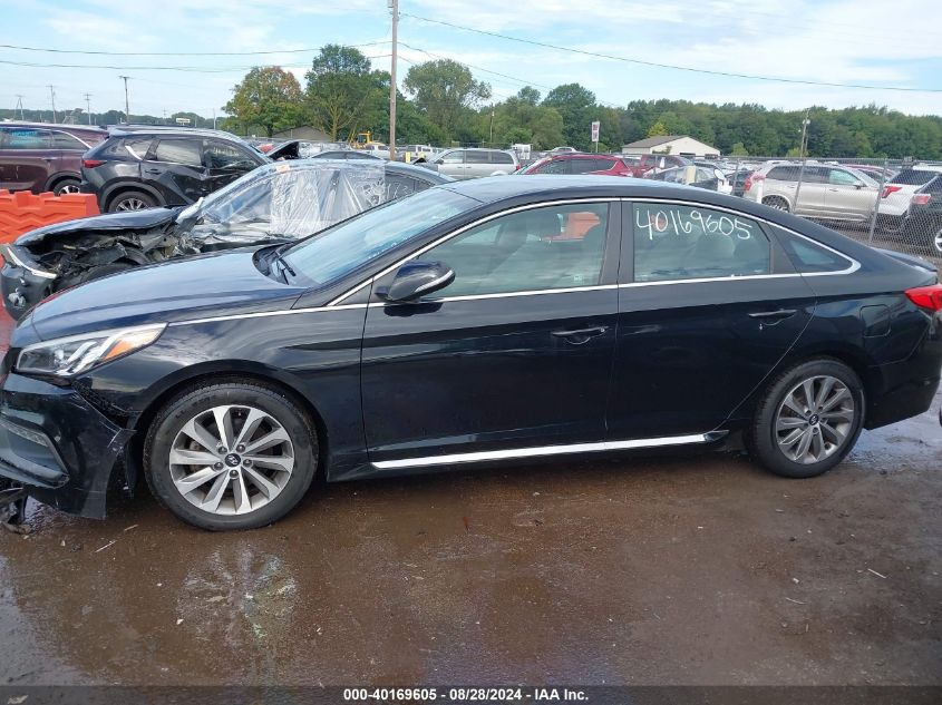 2015 Hyundai Sonata Sport VIN: 5NPE34AF4FH079613 Lot: 40169605