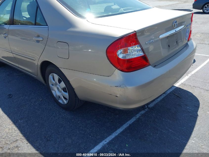 2003 Toyota Camry Le VIN: 4T1BE32K43U725412 Lot: 40169615