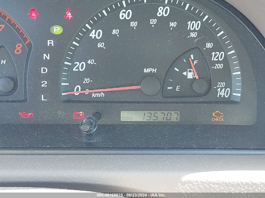 2003 Toyota Camry Le VIN: 4T1BE32K43U725412 Lot: 40169615