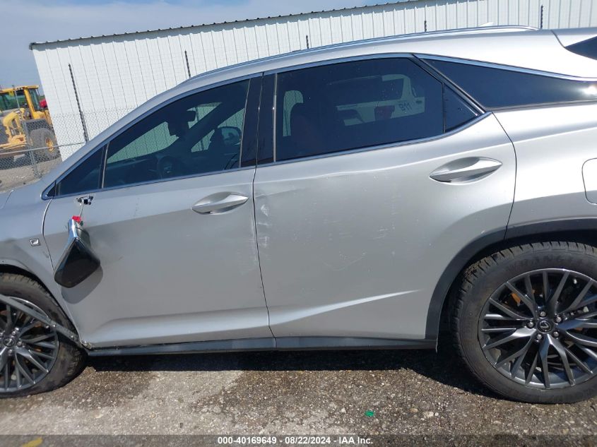 2016 Lexus Rx 350 F Sport VIN: 2T2BZMCAXGC051432 Lot: 40169649