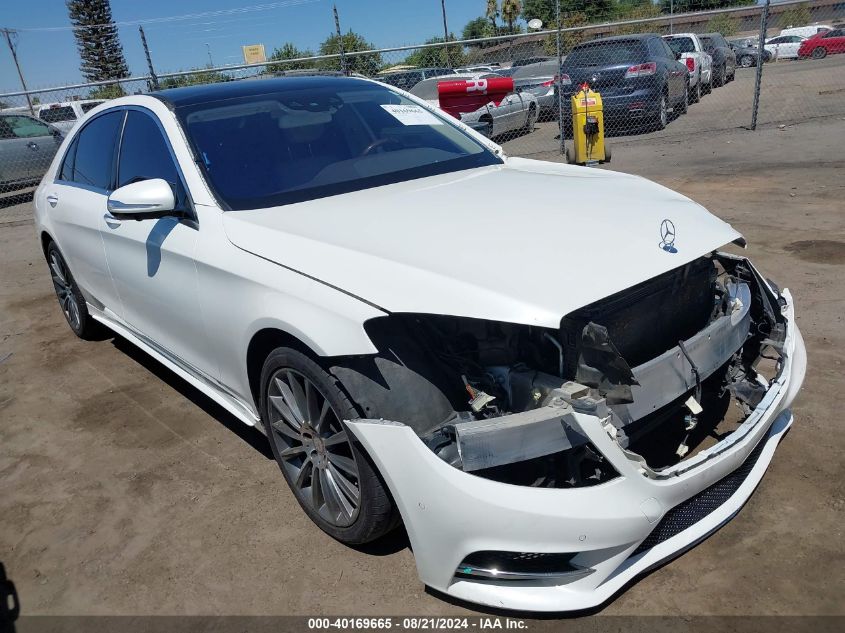 2017 Mercedes-Benz S 550 VIN: WDDUG8CB0HA319077 Lot: 40169665