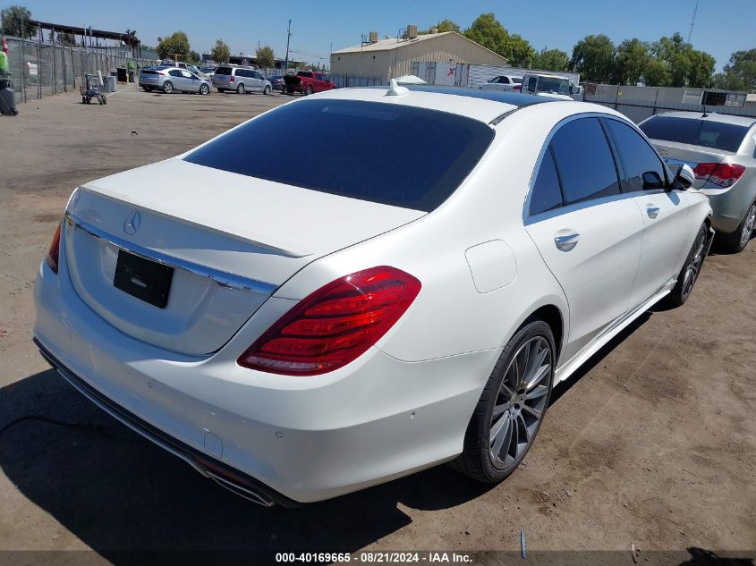 2017 Mercedes-Benz S 550 VIN: WDDUG8CB0HA319077 Lot: 40169665