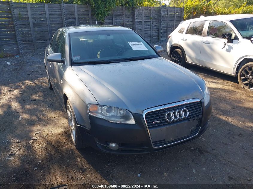 2006 Audi A4 2.0T VIN: WAUDF78E66A200793 Lot: 40169688