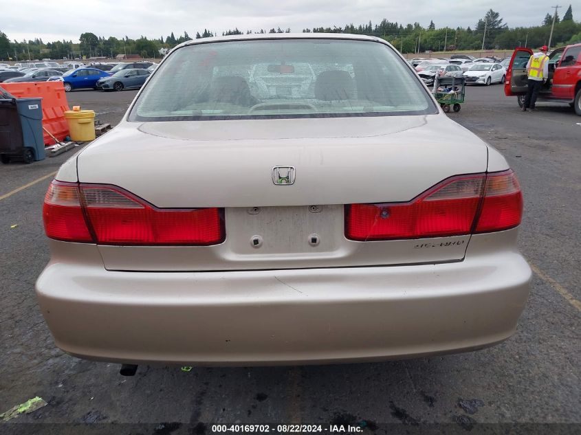 2000 Honda Accord 3.0 Ex VIN: 1HGCG1655YA018700 Lot: 40169702