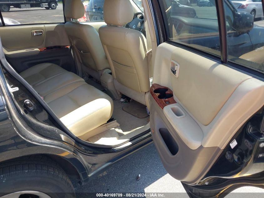 2006 Toyota Highlander Limited VIN: JTEDP21A860104675 Lot: 40169709