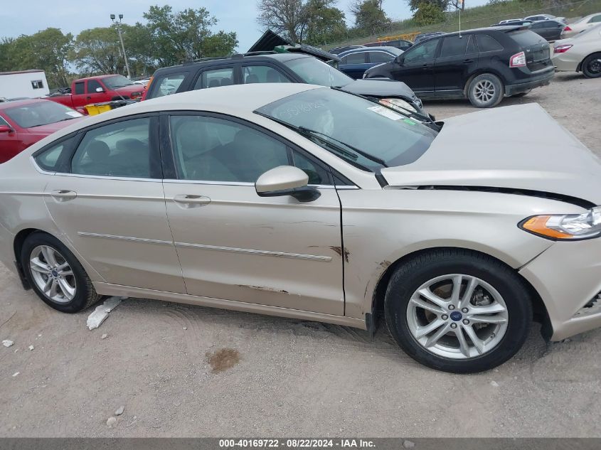 2018 Ford Fusion Se VIN: 3FA6P0H71JR111770 Lot: 40169722