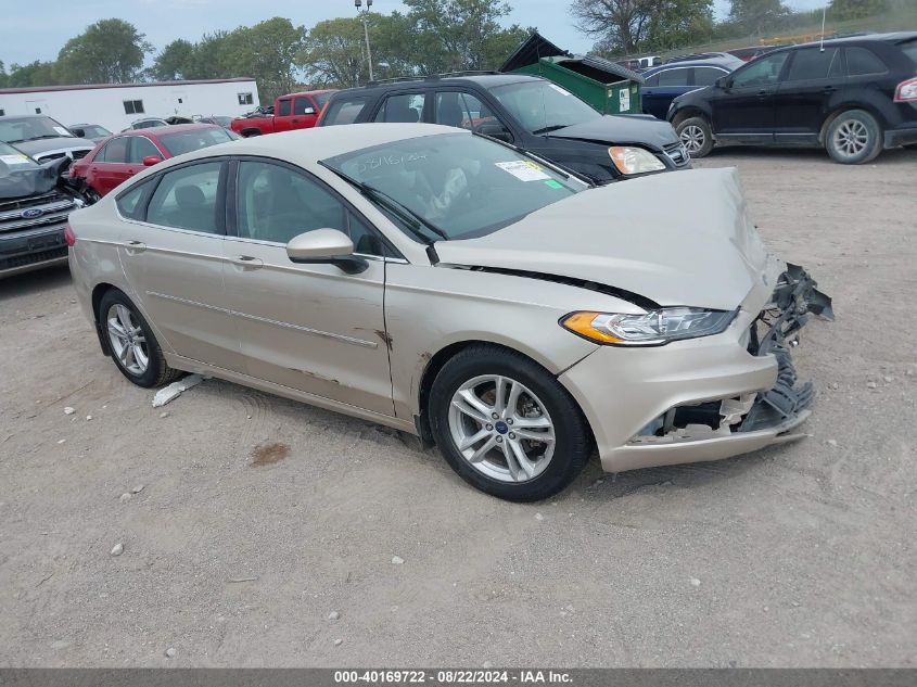 2018 FORD FUSION SE - 3FA6P0H71JR111770