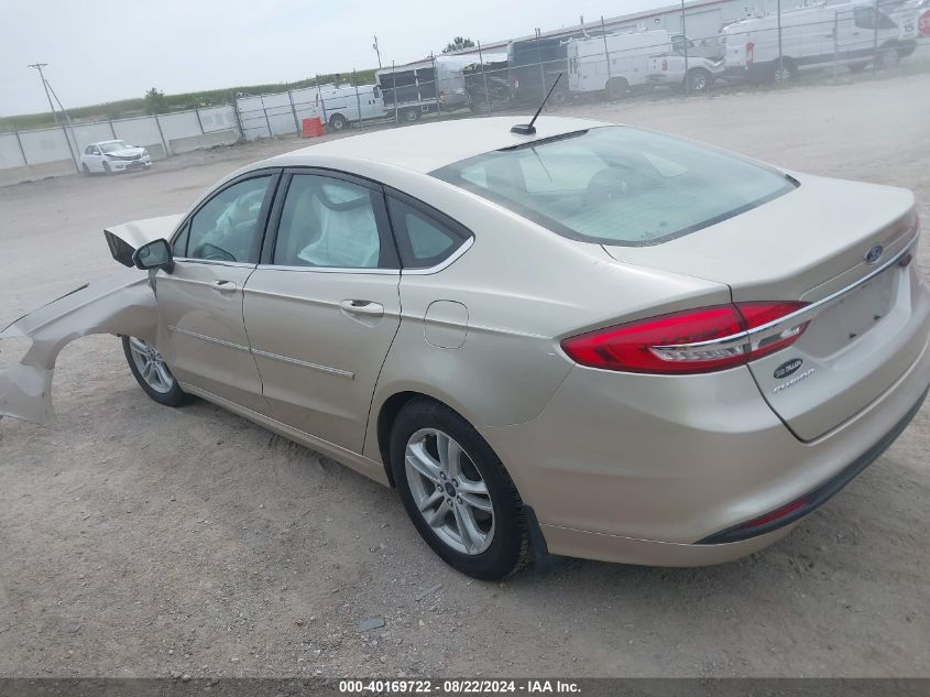 VIN 3FA6P0H71JR111770 2018 Ford Fusion, SE no.3