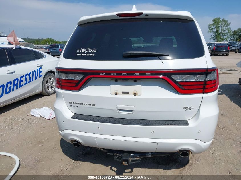 2017 Dodge Durango R/T VIN: 1C4SDJCT4HC643583 Lot: 40169728