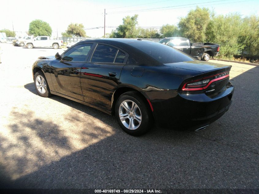 2022 Dodge Charger Sxt Rwd VIN: 2C3CDXBG4NH227476 Lot: 40264535