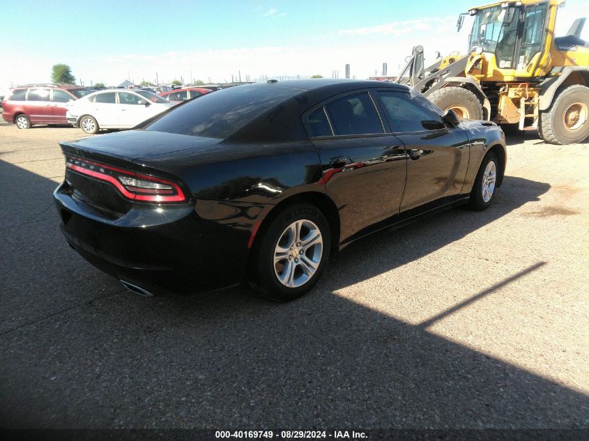 2022 Dodge Charger Sxt Rwd VIN: 2C3CDXBG4NH227476 Lot: 40264535