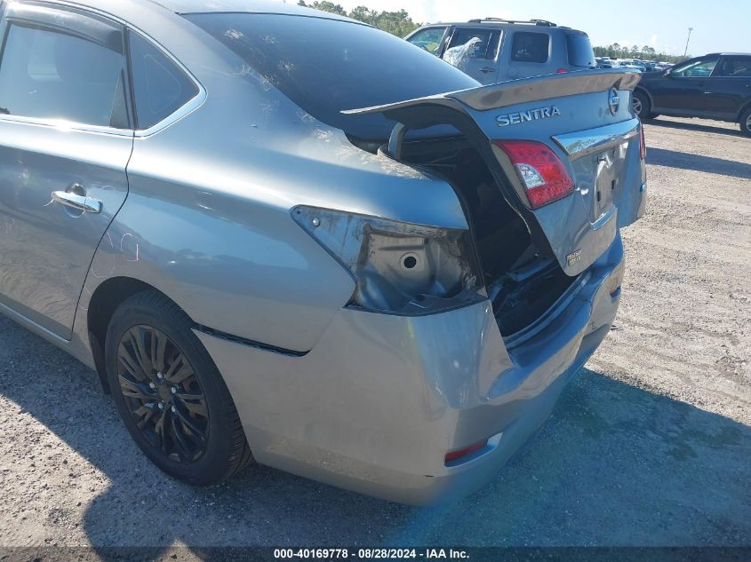 2014 Nissan Sentra Fe+ Sv VIN: 3N1AB7APXEY334765 Lot: 40169778