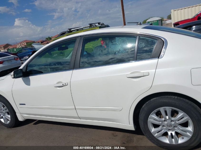 2010 Nissan Altima Hybrid Hybrid VIN: 1N4CL2AP1AC112811 Lot: 40169804