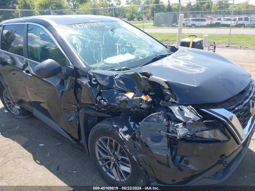 2021 Nissan Rogue S Intelligent Awd VIN: 5N1AT3AB1MC702258 Lot: 40169819