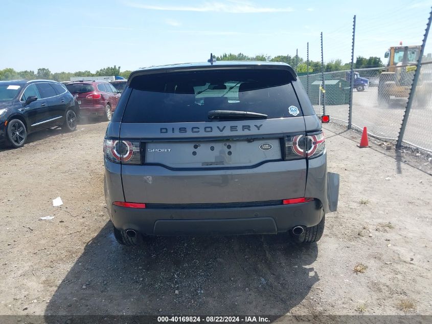 2016 Land Rover Discovery Sport Hse VIN: SALCR2BG6GH608456 Lot: 40169824