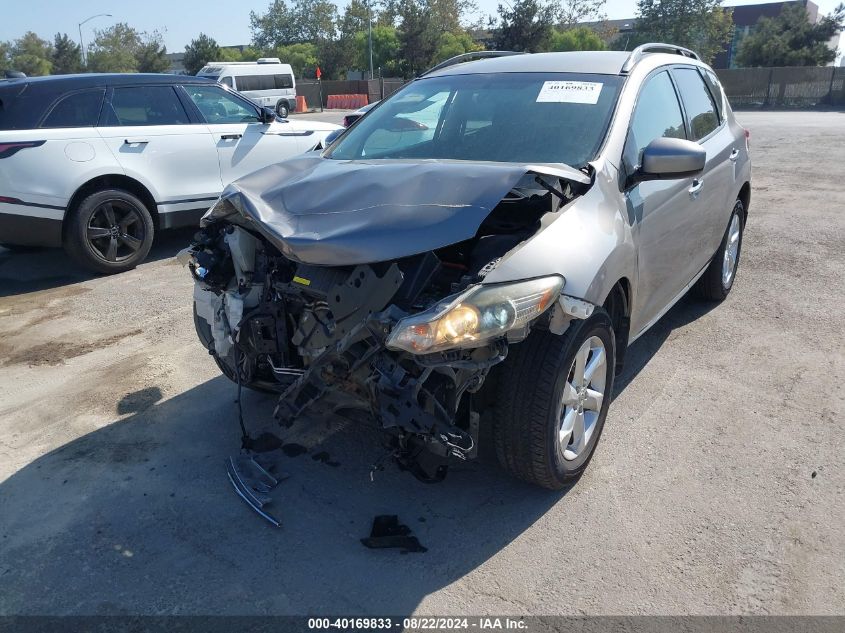 2009 Nissan Murano S VIN: JN8AZ18W99W133251 Lot: 40169833