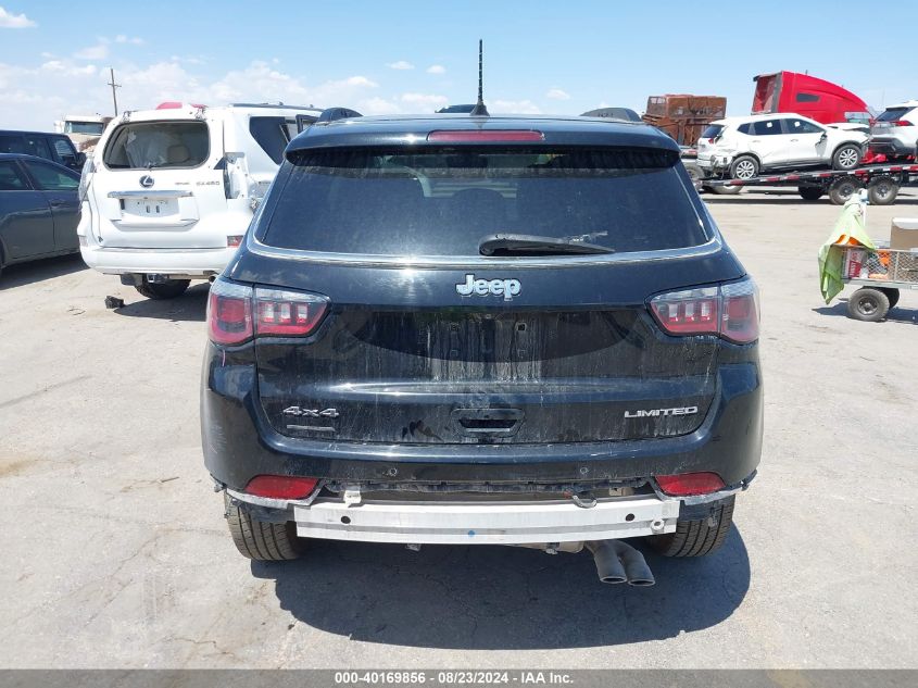 2018 Jeep Compass Limited 4X4 VIN: 3C4NJDCB6JT100440 Lot: 40169856