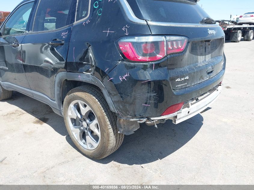 2018 Jeep Compass Limited 4X4 VIN: 3C4NJDCB6JT100440 Lot: 40169856