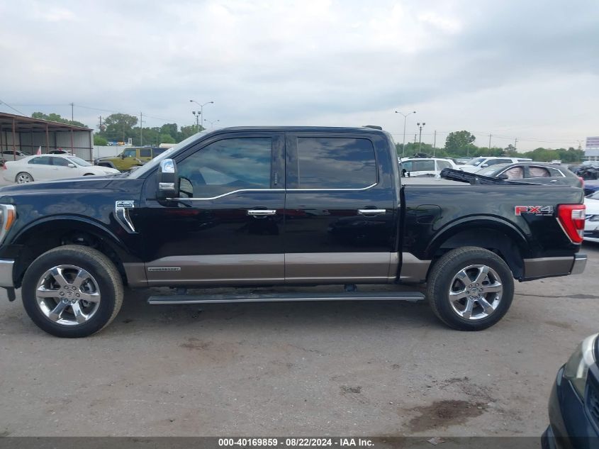 2022 Ford F-150 King Ranch VIN: 1FTFW1ED1NFA67995 Lot: 40169859