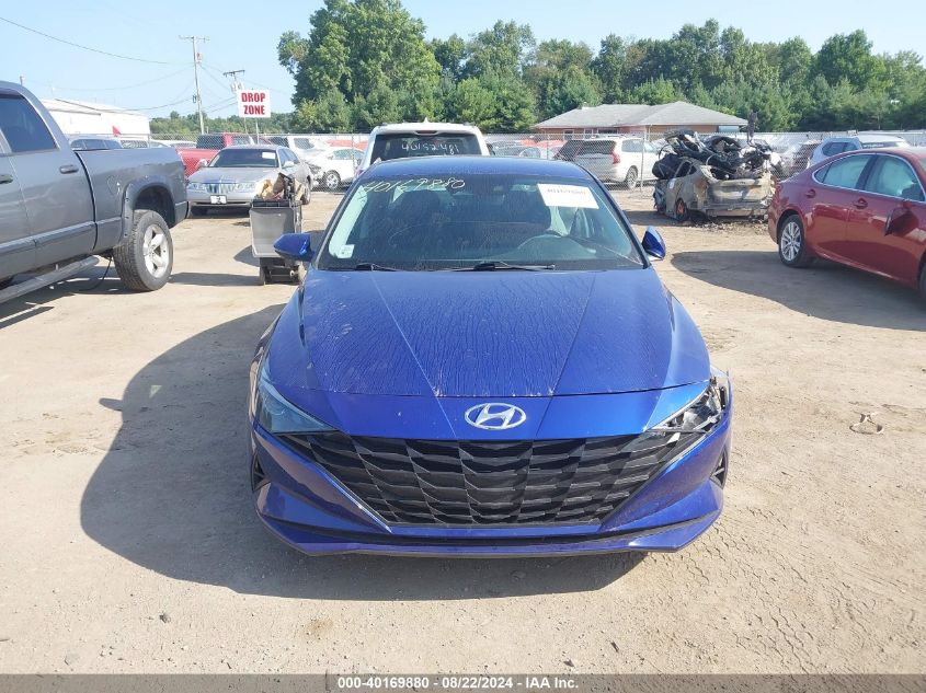 2021 Hyundai Elantra Sel VIN: 5NPLM4AG8MH004164 Lot: 40169880