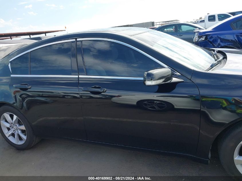 2013 Acura Tl 3.5 VIN: 19UUA8F58DA001088 Lot: 40169902