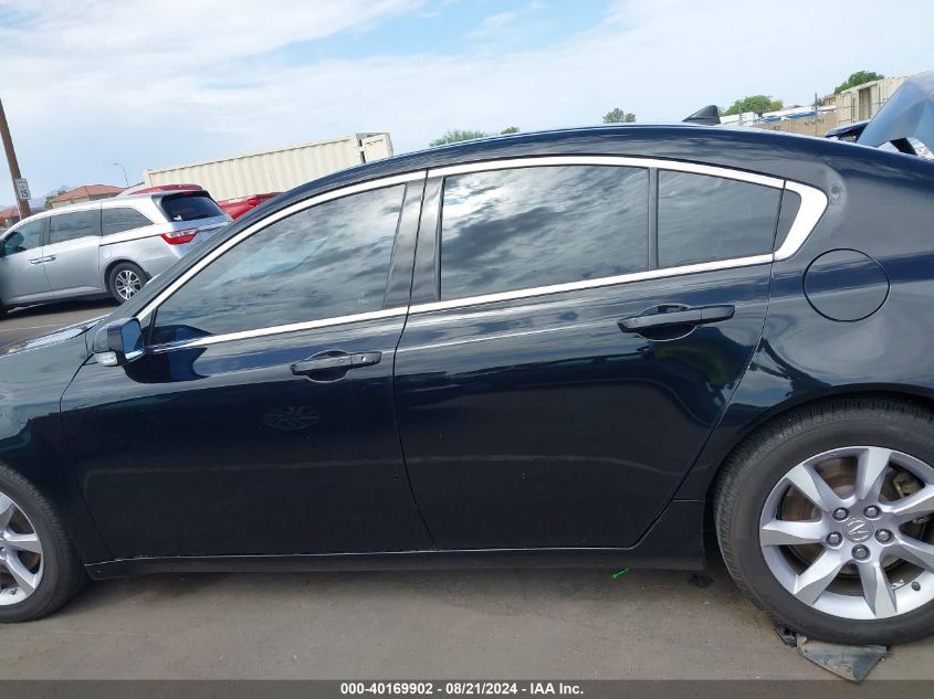 2013 Acura Tl 3.5 VIN: 19UUA8F58DA001088 Lot: 40169902