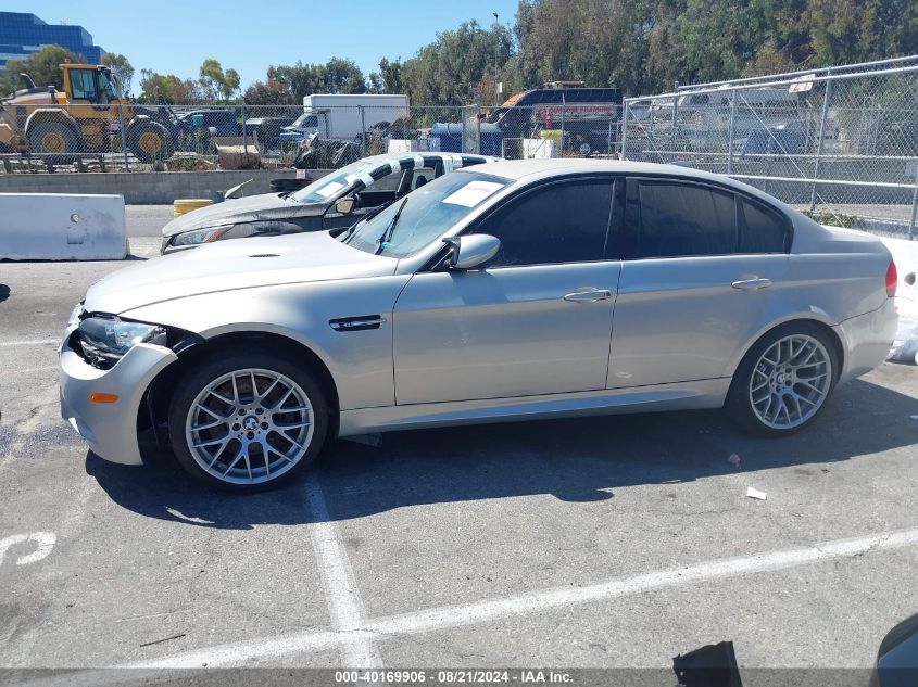 2011 BMW M3 VIN: WBSPM9C57BE698880 Lot: 40169906