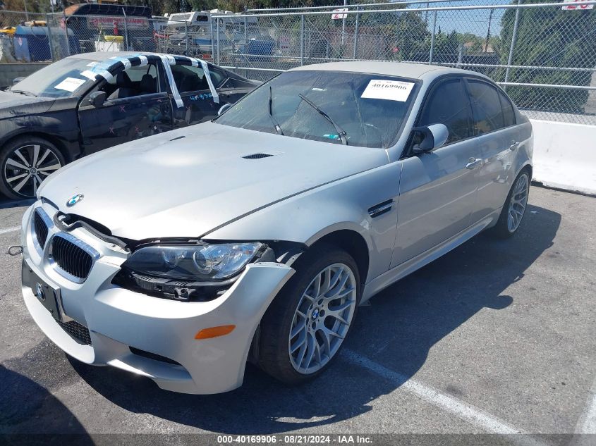 2011 BMW M3 VIN: WBSPM9C57BE698880 Lot: 40169906