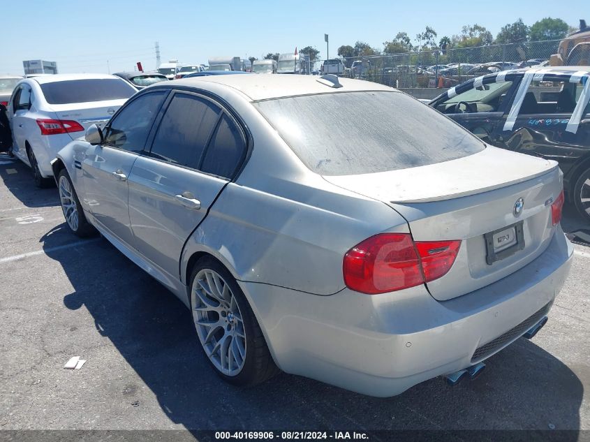 2011 BMW M3 VIN: WBSPM9C57BE698880 Lot: 40169906