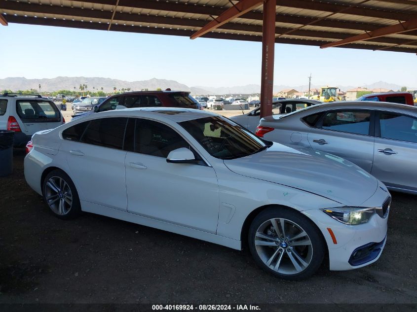 2018 BMW 430I Gran Coupe VIN: WBA4J1C57JBG76589 Lot: 40169924