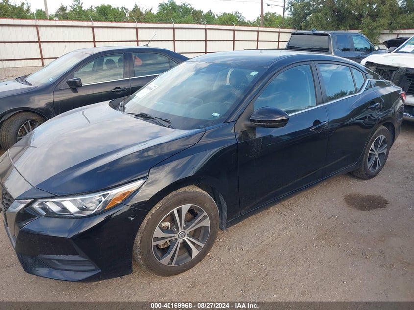 VIN 3N1AB8CV6MY225381 2021 NISSAN SENTRA SV XTRONIC CVT