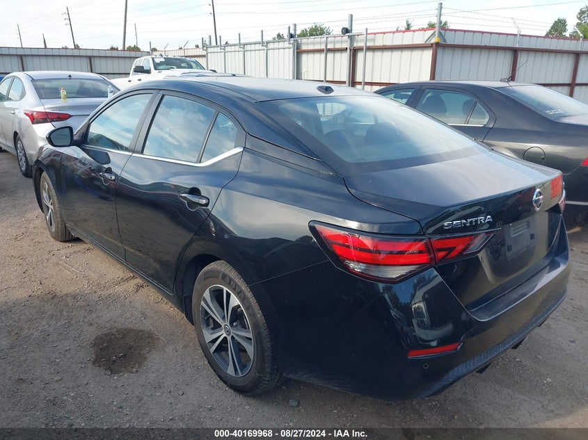 VIN 3N1AB8CV6MY225381 2021 NISSAN SENTRA SV XTRONIC CVT