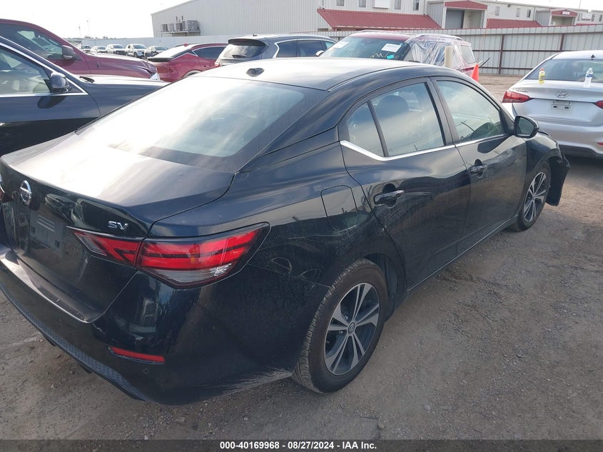 VIN 3N1AB8CV6MY225381 2021 NISSAN SENTRA SV XTRONIC CVT