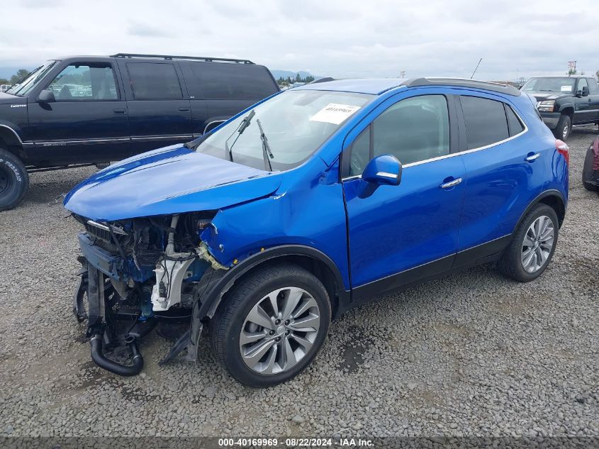 VIN KL4CJESBXJB696498 2018 BUICK ENCORE no.2