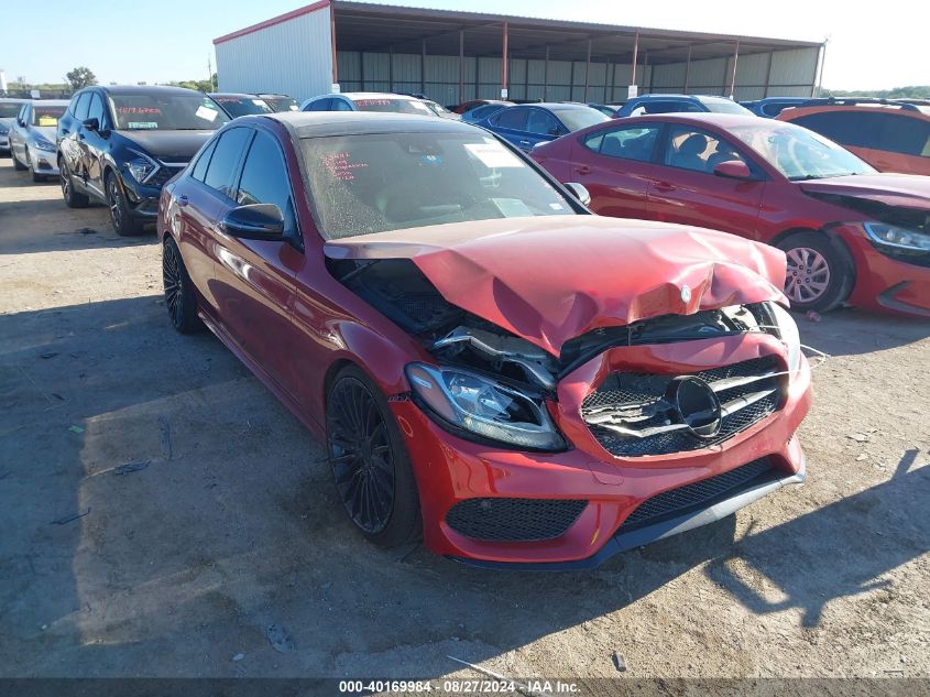 55SWF4JB4GU157072 2016 MERCEDES-BENZ C CLASS - Image 1