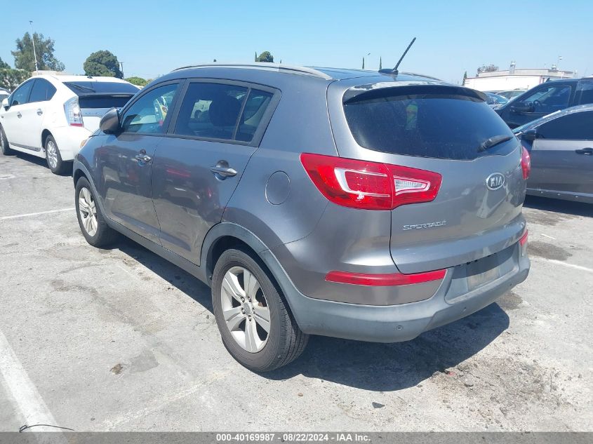 2011 Kia Sportage Lx VIN: KNDPB3A26B7085687 Lot: 40169987